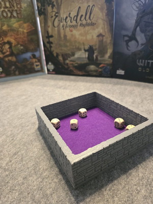 3d printed Dice tray