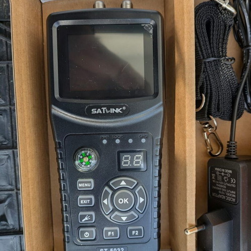 Satlink ST-5032 Finder DVB-S/S2 T2 C καινούργιο για δορυφορικά και επίγεια κανάλια