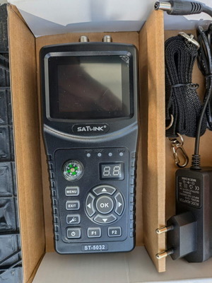 Satlink ST-5032 Finder DVB-S/S2 T2 C нов за сателитни и наземни канали
