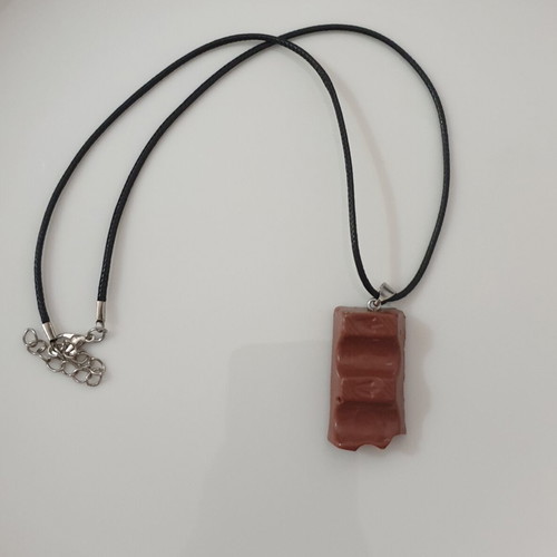 Kinder chocolate necklace handmade new