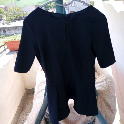 Vintage women's blouse like new, with zipper, size XS