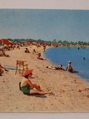 Glyfada postcard used, color print by O. Pervolarakis - V. Lykogiannis