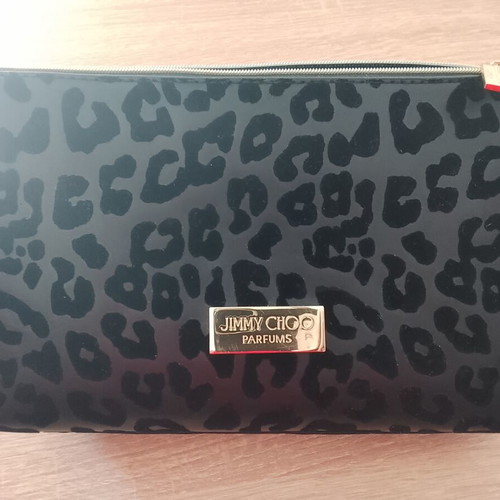 Jimmy Choo Cosmetic Bag unused, black