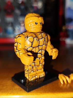 The Thing Ben Grimm minifigure like new with accessories