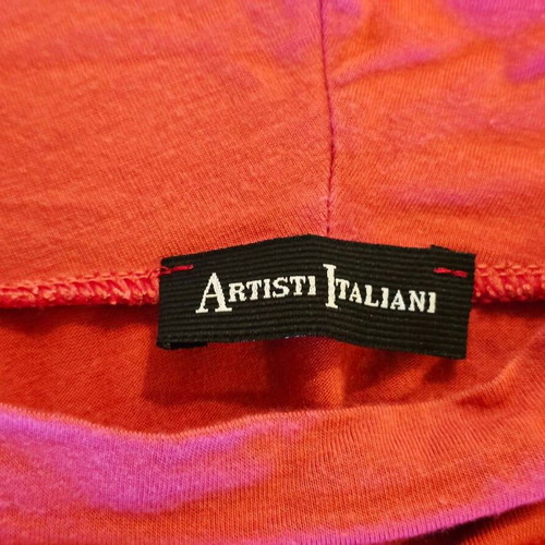 Artisti Italiani dress like new, red and pink, sizes S M