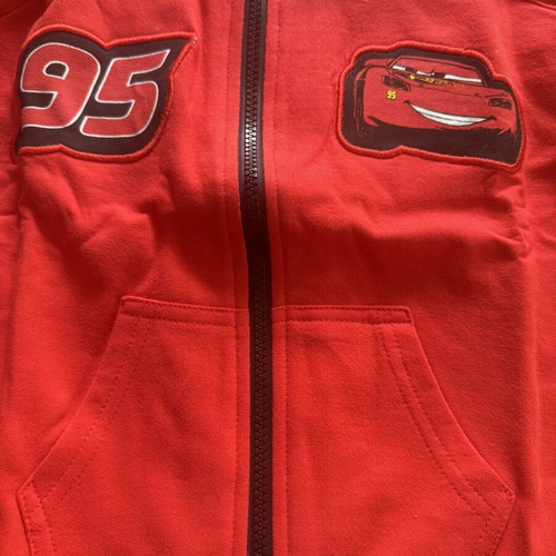 Disney Cars zip-up hoodie jacket, size 5-6 years