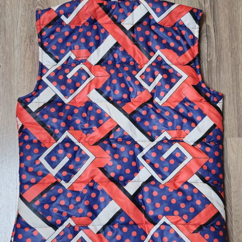 Gucci colorful women's vest like new, size S-M, blue and red