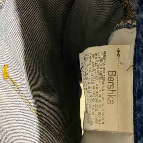 Bershka Denim Shorts like new, size M 38 10, blue
