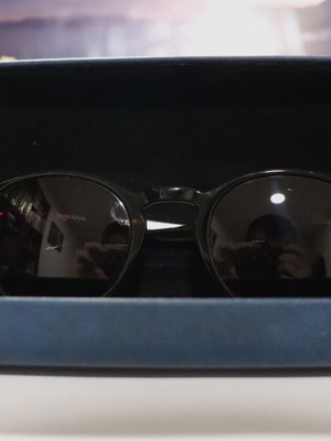 Blue Sky sunglasses with dark brown acetate frame like new