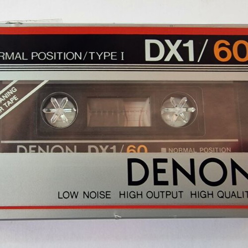 Denon DX1 60 cassette tape new