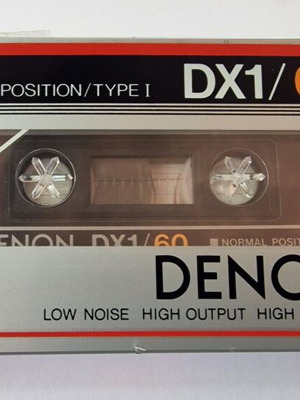 Denon DX1 60 cassette tape new