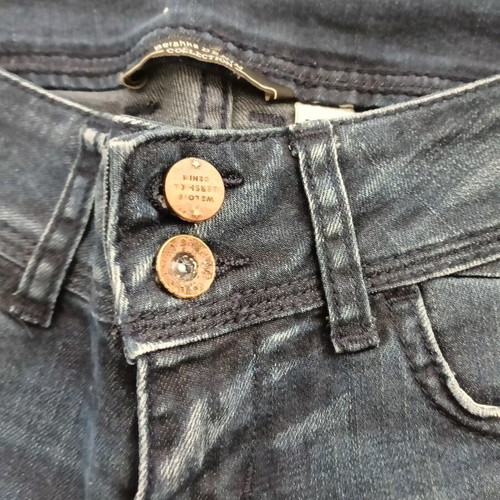 Bershka women's jeans small blue like new