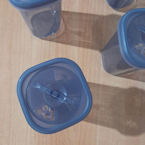 Spice set 8 pieces new, airtight, BPA free, 350ml