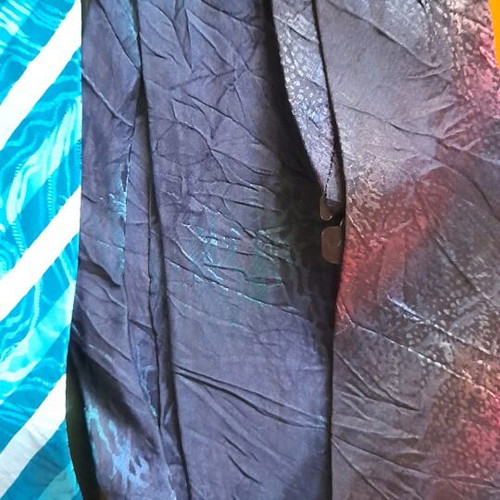Silk iridescent ties like new, pack of 3