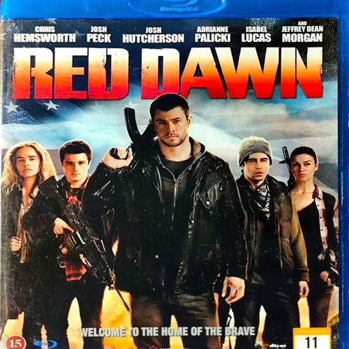 Red Dawn Blu-Ray used, action movie without subtitles
