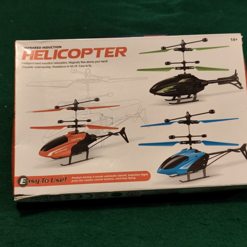 Rechargeable LED Helicopter with Infrared Sensor