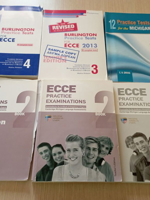 English B2 Books like new, 6 teacher's books