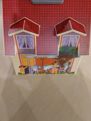 Playmobil Dollhouse modern dollhouse suitcase like new for ages 4-10