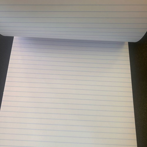 Ruled notepads new, set A4 and A3