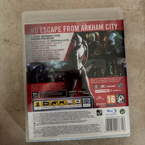 Batman Arkham City PlayStation 3 English used complete