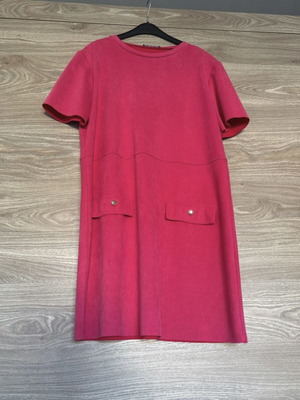 Zara dress like new, pink, size large