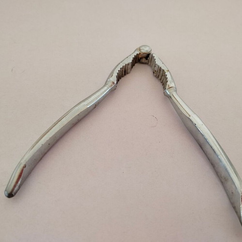 Metal Nutcracker used with signs of wear