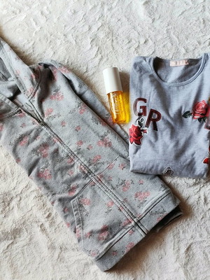 Σετ ανοιξιάτικο Orchestra ζακέτα και μπλούζα γκρι σαν καινούργιο για 10-12 ετών