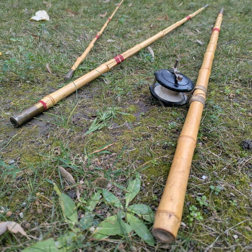 b&m bamboo fishing pole Bucks Best Ultra-Lite with Bottom Seat and Touch System! 12 foot (2 sections) serious fisherman attitude at home and just have some fun B'n'M Original BreamBuster Pole |