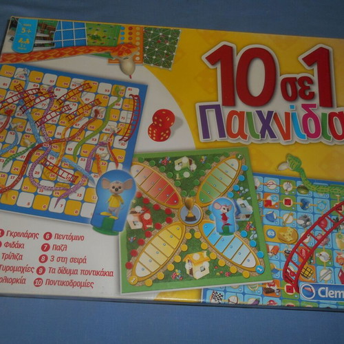 10 in 1 Clementoni games used, complete set