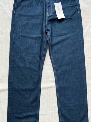 Calvin Klein High Rise Straight Jeans καινούργιο, μπλε, μέγεθος XL
