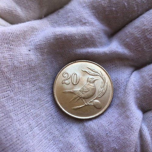 Cyprus 20 Cents Coin 1983 like new