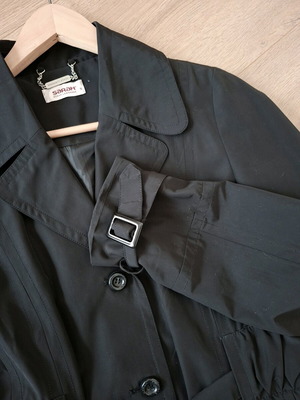 Sarah trench coat black S new