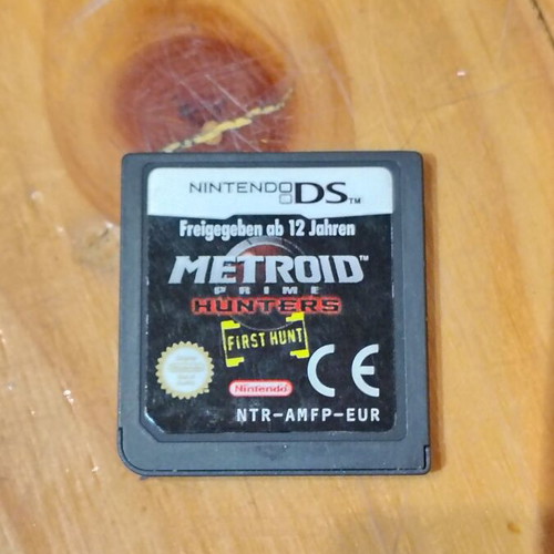 Metroid Prime Hunters First Hunt Nintendo DS cartridge used