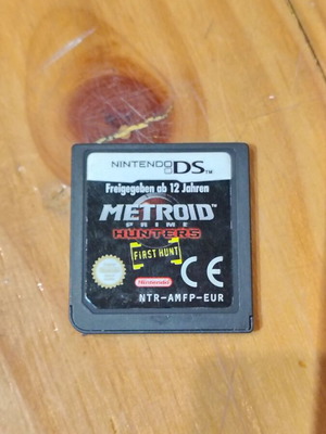Metroid Prime Hunters First Hunt Nintendo DS cartridge used