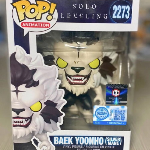 Solo Leveling Baek Chalice Funko Pop new