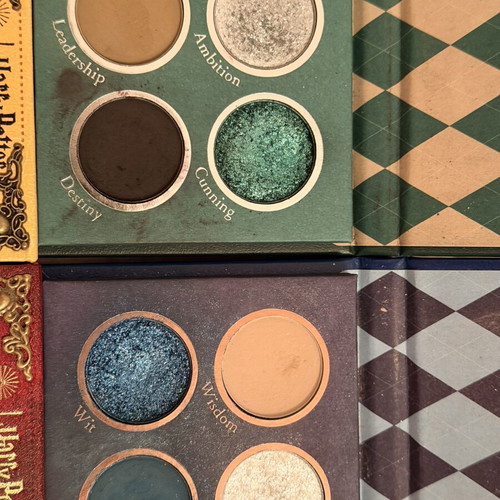 Harry Potter Themed Eyeshadow Set used