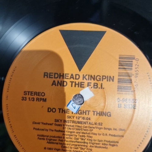 Redhead Kingpin and the FBI vinyl used