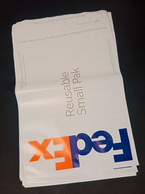 Courier bags flyer pack of 20 with document pockets new