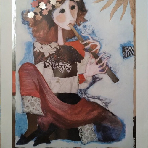 Rosina Wachtmeister silver print 93x62 cm collectible, like new