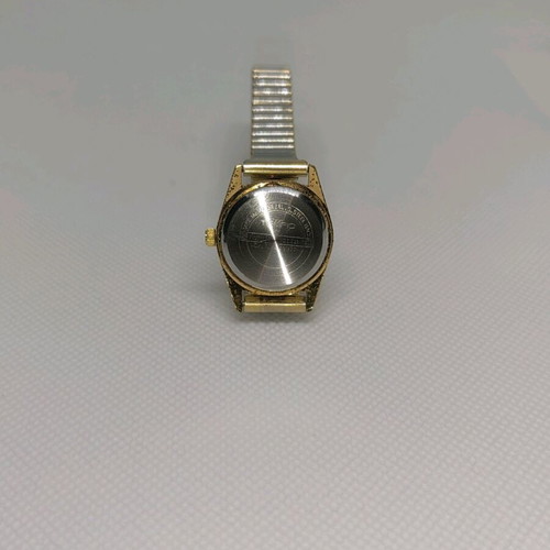 Tempic wristwatch women's used, gold color, 20 mm dial
