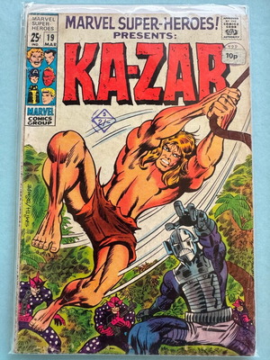Marvel Super Heroes Presents Ka-Zar Issue 19 used comic