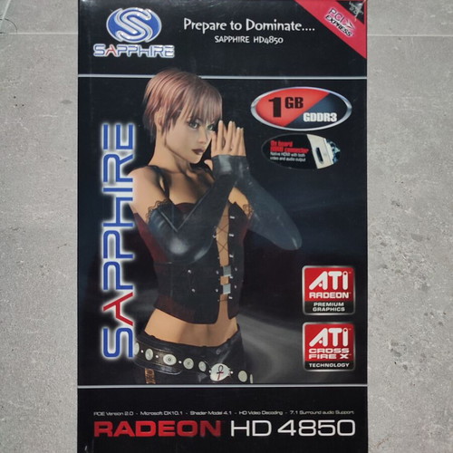 Sapphire HD4850 1GB graphics card new, boxed
