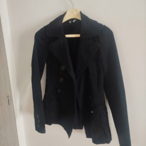 H&M corduroy blazer black, like new, medium size