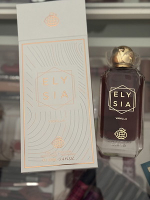 Fragrance World Elysia Vanilla Eau de Parfum 100 ml like new
