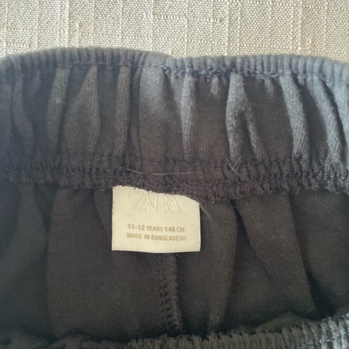 Zara girl palazzo pants like new, black