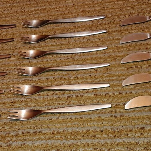 Gense Focus Cutlery Set like new, Swedish stainless steel