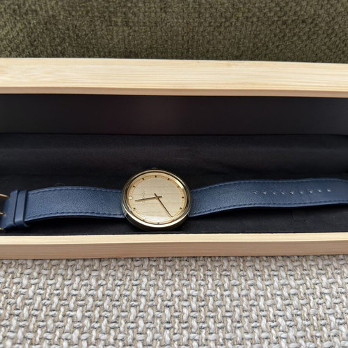 Vejrhøj Limited Edition Maple Wood Steel Watch Like New