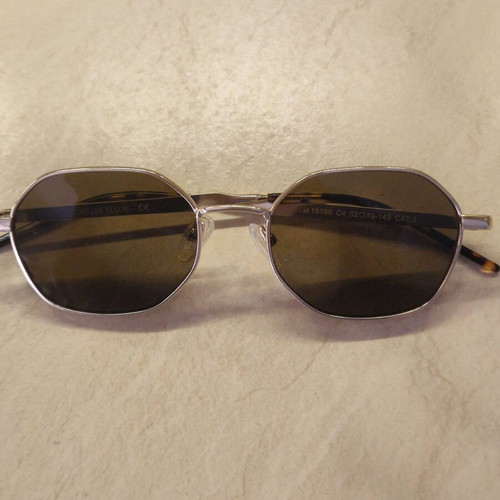 Tailor Made sunglasses used, brown and gold