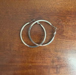 Hoop earrings used in excellent condition