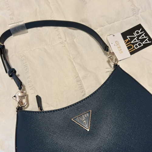 Guess shoulder bag, blue